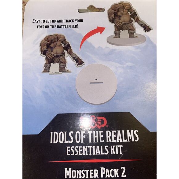 MONSTER PACK 2 D&D Idols of the Realms Essentials Kit Wizkids 2D Minis - Picture 4 of 4